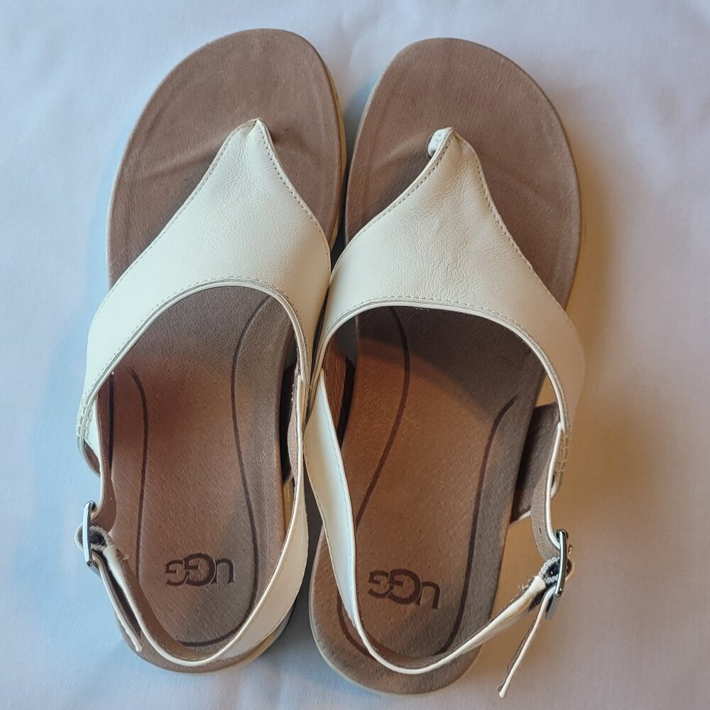 💙 2/$20 Sporty UGG  Slingback‎ Platform Sandal